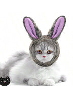 CGLLCute Pet Headwear5 Pieces Cat Hat Dog Costume Cute Bunny Rabbit Hat With Ears Headwear Lion Mane Cap Valentine New Years Day Party Accessory For Kitten Puppy Dress Up Adjustable Birthday PartyLHCG5102