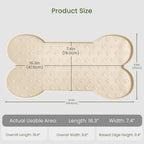 Dog Food Mat Anti-Slip Silicone Dog Bowl Mat Thicker Pet Placemat Waterproof Cat Feeder Pad with Raised Edge Puppy Kitten Feeding Mats Suitable Small Medium-Sized Dogs Cats Eating Tray