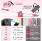 Long Dog Leash XiaZ Training Leashes 10/15/20/30/50/100ft Long Lead for Dogs 30ft Training Leash for Outside Pink 30 Foot Nylon Padded Handle Reflective Hiking Yard