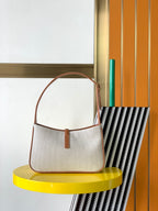 YSL LE 5 ¨¤ 7 in canvas and leather - 23 X 16 X 6.5 CM
