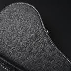 Dior Saddle Crossbody Bag – Black Grained Calfskin with Silver-Tone Hardware