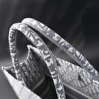 Christian Dior Large Book Tote – Grey Oblique Embroidery