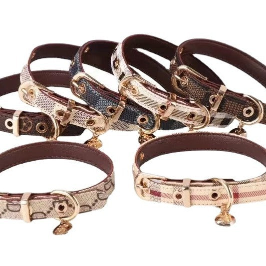 Trendy Floral Pet Collar for Dogs and Cats