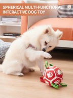 Dog Soccer Balls Toy With Sraps Halloween Christmas Gift For Pets Puppy Birthday Toy Interactive Toys For Tug Of War Water Toys